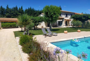 Lou Mazet provençal à Eygalières - Piscine privée